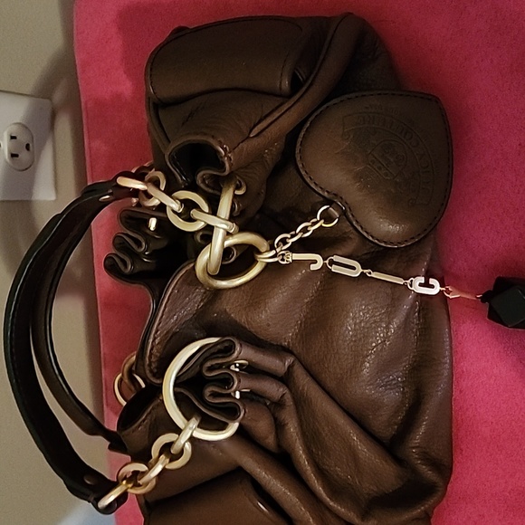 Brown juicy couture purse and wallet